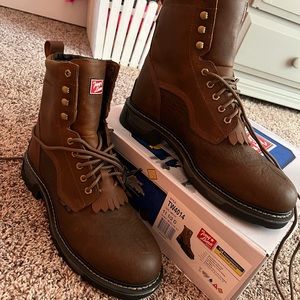 Mens Tony Lamas TLX Performance “western work” size 11.5 Composite Toe